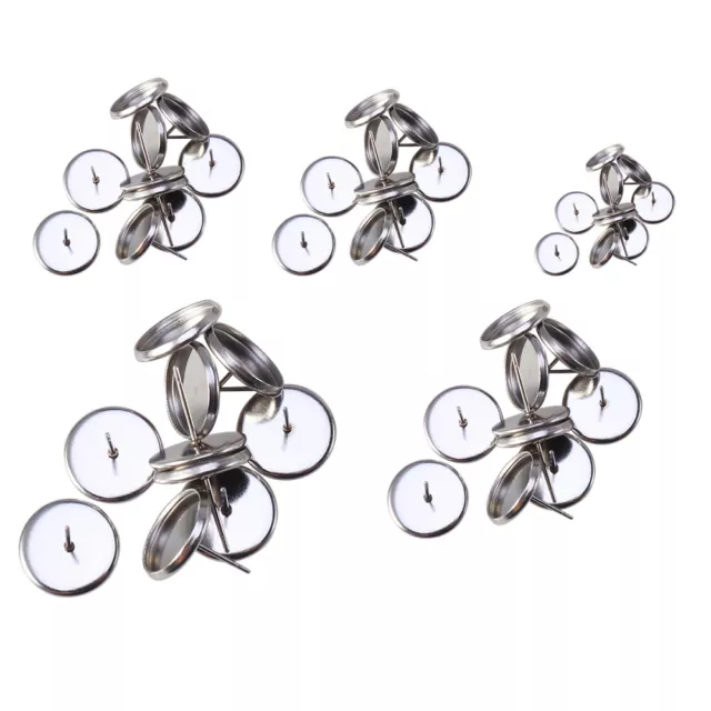 50pcs Ear Studs Earring Posts Jewelry Making Ear Studs Findings