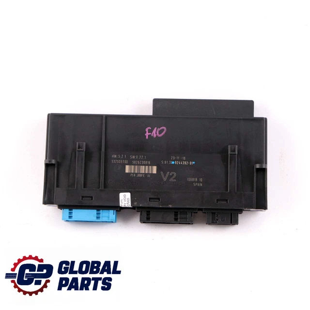 BMW F10 ECU Body Control Module V2 PL6 JBBFE III Junction Box 9244392 ...