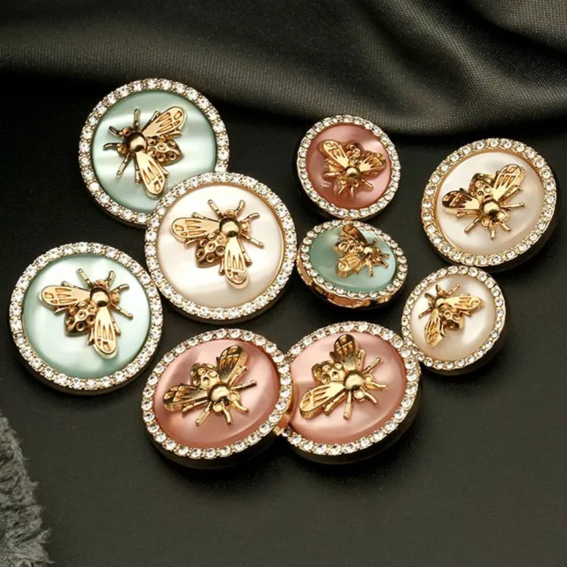 Sparkling Hat Accessories Pearl Hairpins Headwear Clip Rhinestone Buttons