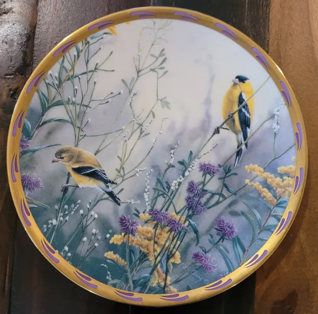 Golden Splendor - Nature's Collage Plate Collection - Lenox 1992 Limited Edition