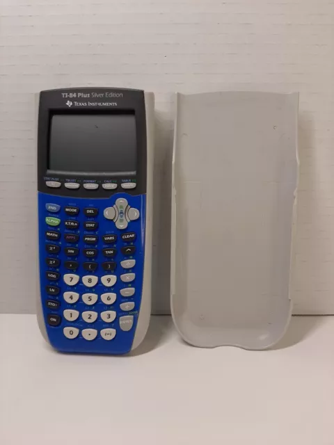 READ Texas Instruments Ti-84 Plus Silver Edition Graphing Calculator with Cover