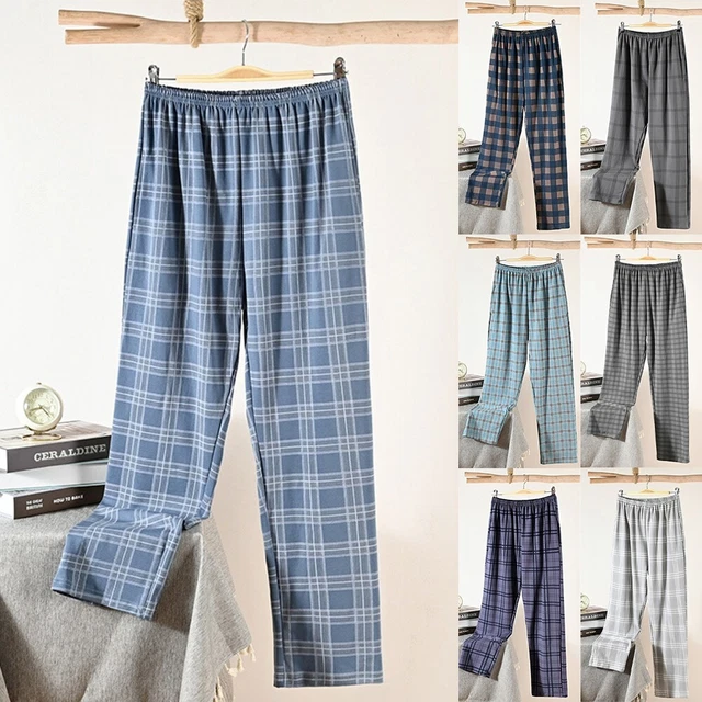 Pigiama pantaloni spina biancheria da notte morbidi pantaloni da jogging pantaloni a quadretti comodi