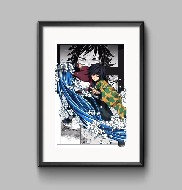 POSTER A4 DEMON SLAYER - Giyu Tomioka - Manga Anime - Raro - Alta ...
