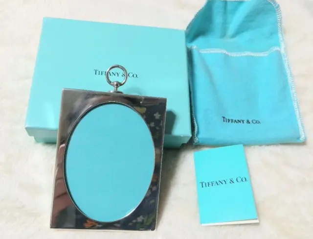 Tiffany & Co. Photo Frame Silver 925 3.7 inch 8