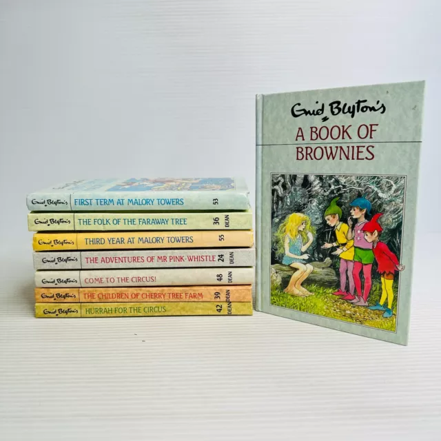 Enid Blyton Hardcover Bulk Lot 8 Hardcover Book Bundle Children's Blyton's