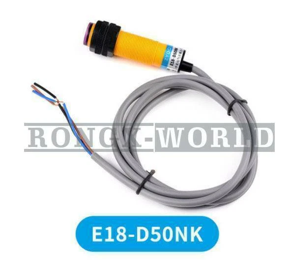 5m Through-Beam Infrared Photoelectric Sensor Switch - 12-250V, NPN/PNP/Relay Output Options (90-250VAC Light-ON)