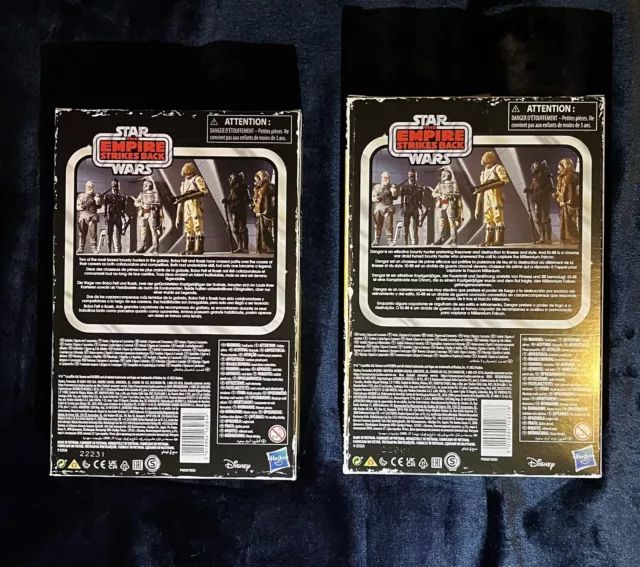 Star Wars Empire Strikes Back Retro Collection 2 Packs. DengarIg88BobaFettBossk 2