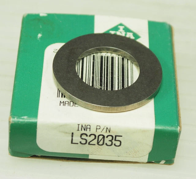 INA LS2035 Thrust Washer Cylindrical Roller & Needle Thrust, 20 X 35 X 2.75MM