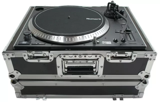 Harmony HC1200BMKII Flight Foam DJ Turntable Custom Case fits Pioneer PLX1000