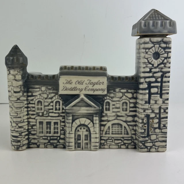 1968 Castle Decanter Kentucky Straight Bourbon Empty Old Taylor Distillery Co