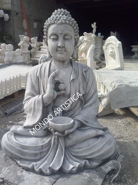 STATUA BUDDA IN CEMENTO - Mondo Artistica