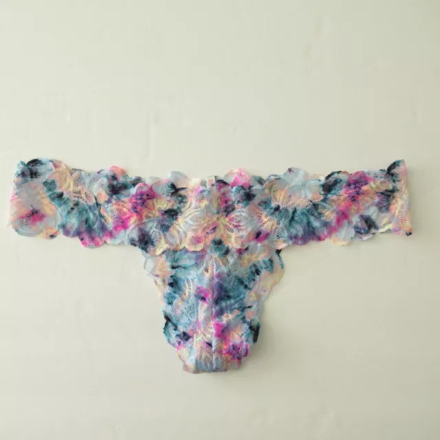 NEW VICTORIAS SECRET PINK Panties S ace Extra Low Rise Thong String $17 ...