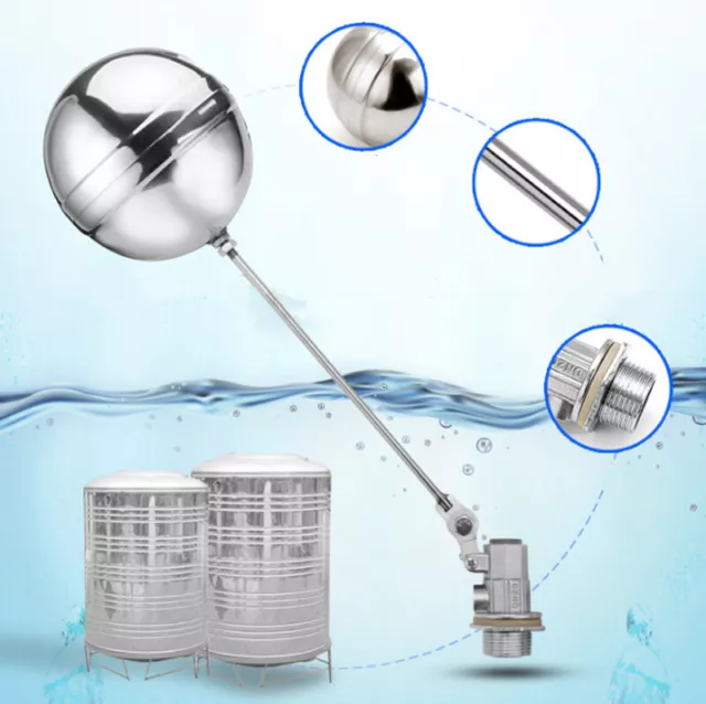1" Bsp Float Bowl Tank Valve Stainless Steel Automatic Water Trough Cattle