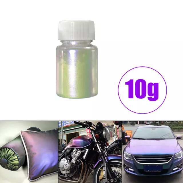 Chameleon Colorful Changing Pearl Powder For bicycle Car Paint Pigment 10g