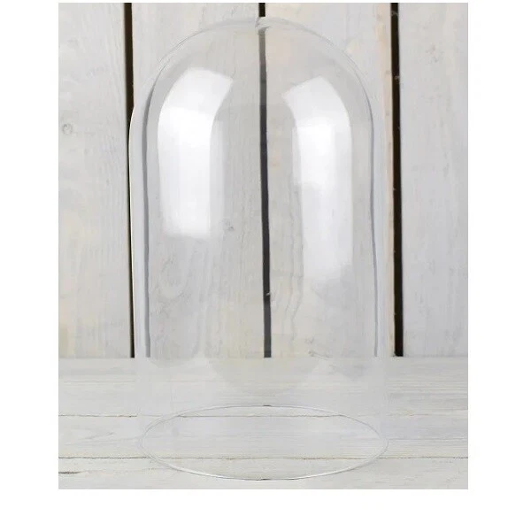 Cloche En Verre 9x13 Cm - Pour Protéger Ou Décorer Créations - Décoration De Noël, Fêtes - DIY Avec Neige Artificielle, Guirlandes LED