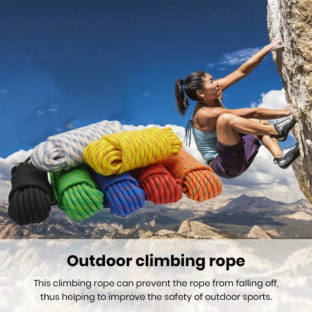 NewDoar CE & UIAA Certificated 18KN Static Climbing Rope 10mm