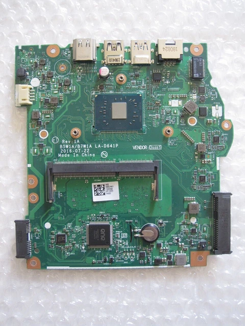 Carte Mère Acer Pour Aspire ES1-531 - 448.05302.0011 + Processeur Intel Pentium N3700