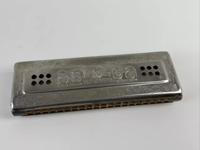 ​Hohner Echo Bell Metal Reeds Harmonica Made in Germany in the Keys of C and G
