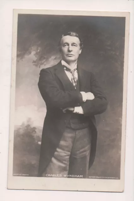 Carte Postale Vintage Sir Charles 'Wyndham' Anglais