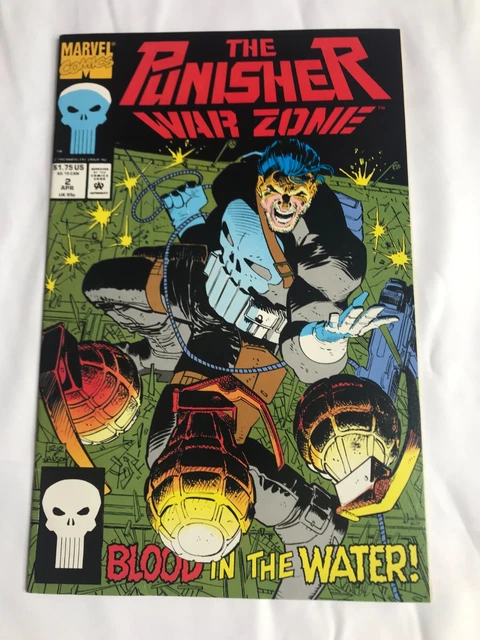 The Punisher War Zone #2 Blood In The Water! 1992 Marvel Comics