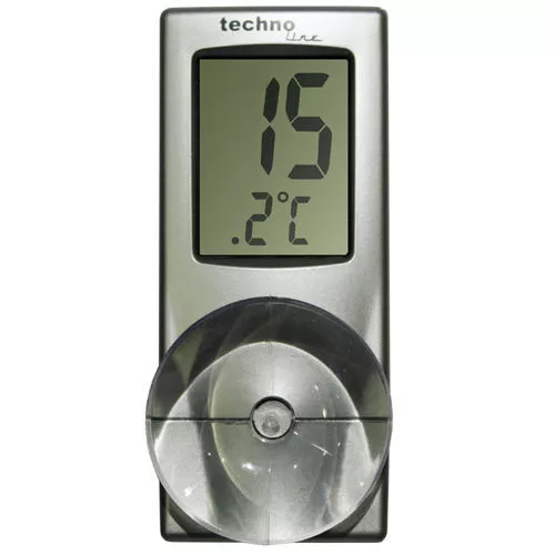 Aussen-Thermometer Mit Saugnapf Fensterthermometer Ws 7024 Autothermometer