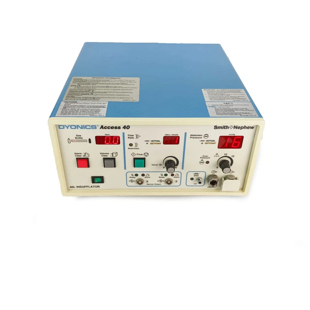 Smith & Nephew Dyonics 7205832 Access 40 Liters High Flow Insufflator