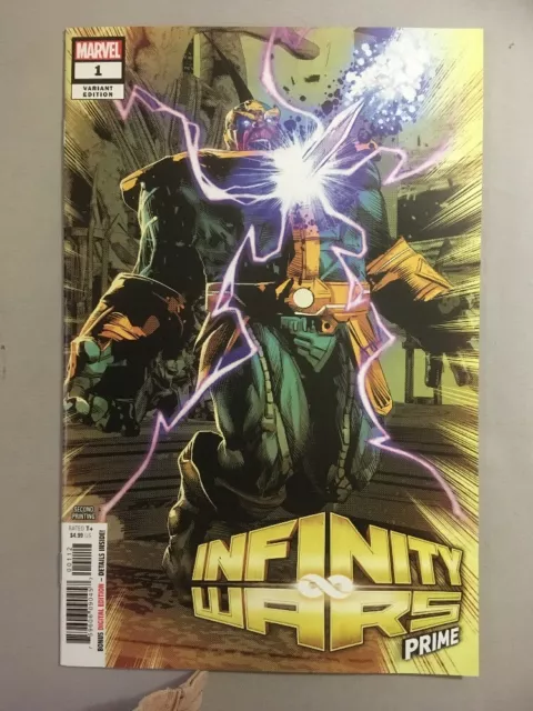 Infinity Wars Prime #1 Variante Deodato 2E Impression Thanos Marvel Comics Neuf Comme Neuf