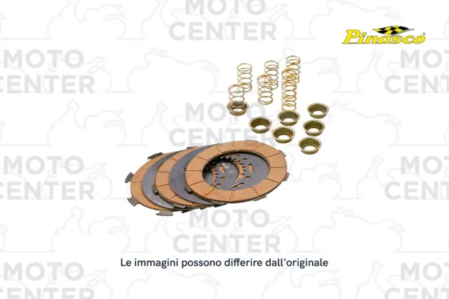 Kit Dischi+7 Molle Frizione Pinasco Piaggio  Vespa Px 200 - Rally 200 - Cosa 150