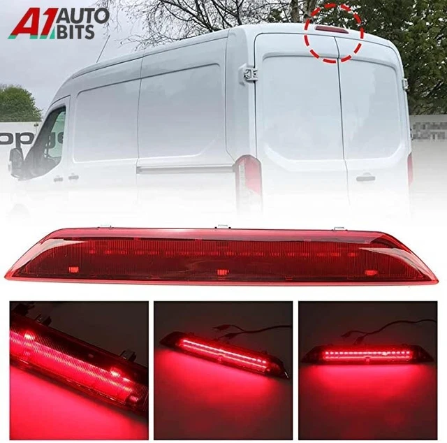 HIGH LEVEL THIRD Brake Stop Red LED Light Fit Ford Transit MK8 Tourneo Custom £18.65 PicClick UK