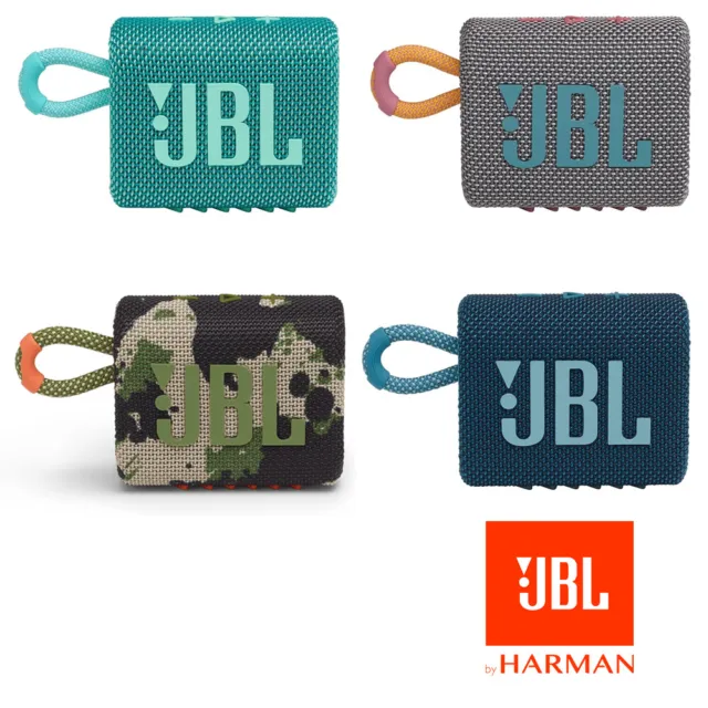 JBL Go 3: Altoparlante portatile con Bluetooth, batteria integrata, impermeabile