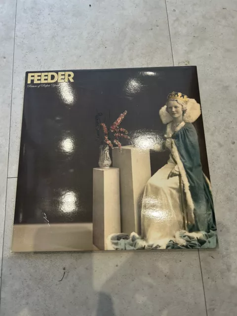 Picture of Perfect Youth by Feeder (Record, 2004) Rare 3 LP Vinyl Number 0494