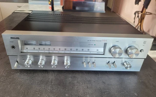 Ampli Philips Solid State Modèle EJ 1055 Pour Pièces Détachées