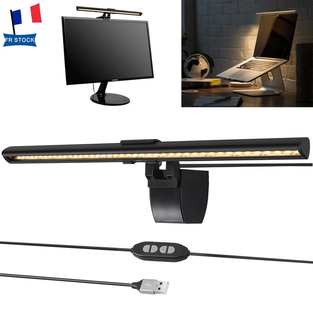 Lampe Écran De Bureau USB BlitzMax - Contrôle Tactile, Dimmable, 5 Températures Couleur, Mémoire