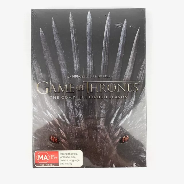 Game Of Thrones: The Complete Eighth Season DVD 4-Discs Set R4 Free Tracked Post