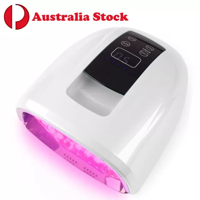 96W Professional Nail Gel Dryer Wireless LED UV Nail Lamp Manicure Rechargeable