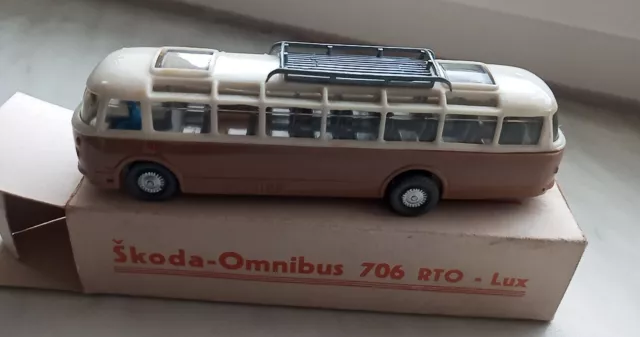 Skoda -Omnibus 706 RTO-Lux M 1:87 Super Sammlerzustand Espewe Modell