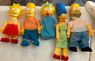 simpsons dolls burger king 1990