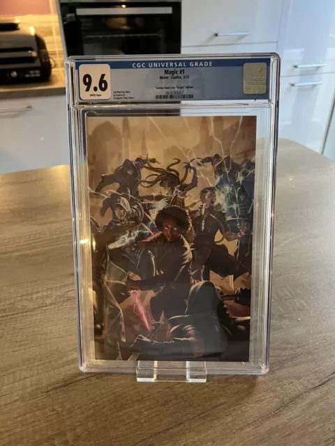Magic: the Gathering (2021) #1. CGC 9.6. Junggeun Yoon 1:100 Virgin Variant.