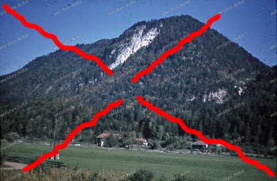 Alpi-RITIRATA 2.wk-1945 Agfa-COLOR-COLORI Dia-Austria-Kufstein-INN 