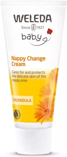 Weleda Baby Calendula Nappy Cream, 75ml (Pack of 1)