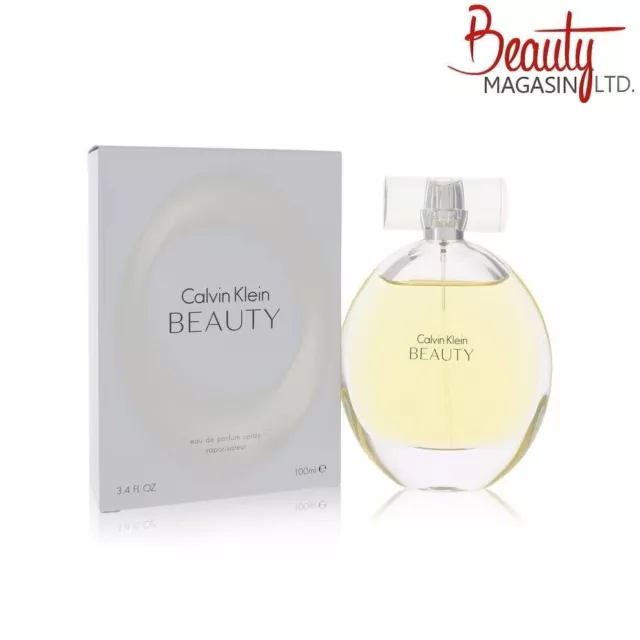 CK Calvin Klein Beauty Eau De Parfum 100ml Spray EDP für Frauen - LIEFERUNG AM NÄCHSTEN TAG 2