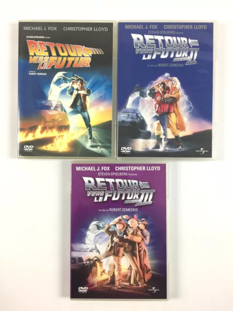 Retour Vers Le Futur La Trilogie L'intégrale / Coffret Lot 3 DVD (Film 1 à 3)