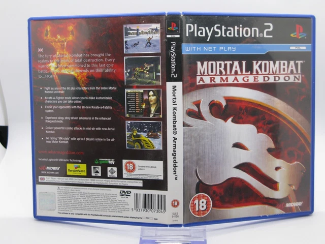 Mortal Kombat Armageddon - PS2 - Version Promo Presse PAL - Très Bon état