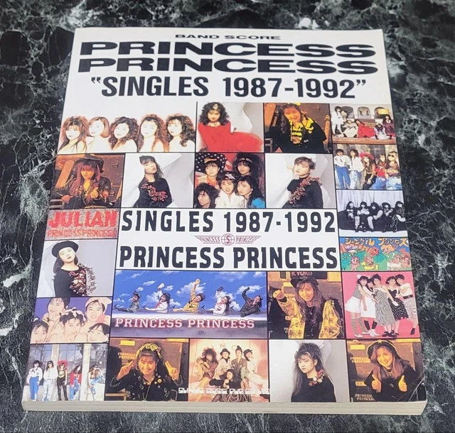 PRINCESS PRINCESS SINGLES 1987-1992 Band Score libro de música