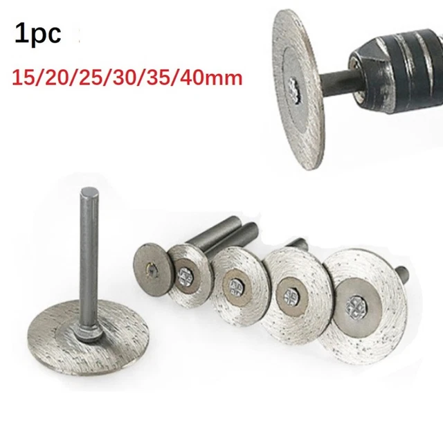 Versatile lama circolare taglio diamanti gambo 6 mm con mandrino incluso