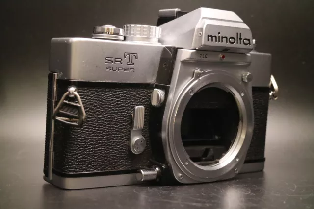 [Near MINT Meter works] MINOLTA SRT Super Body Only 35mm Film Camera From JAPAN