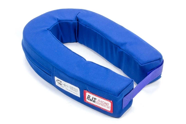 Rjs Safety Neck Collar Horseshoe Blue SFI 11000503