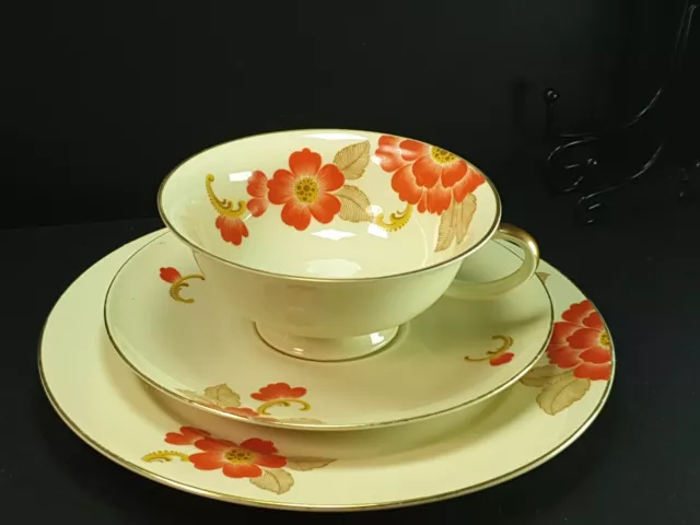 Beautiful Vintage Rosenthal Ivory Bavaria Tea Trio