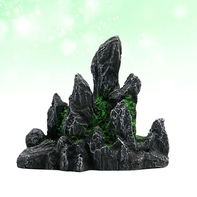 Resin Crafts Aquarium Artificial Mountain Cave Ornament Ornaments