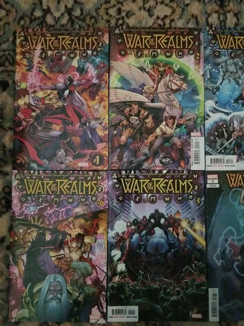 The War of the Realms #1 - #6 + Omega Complete 7 Issue Set (2019) Marvel Comics 2